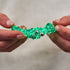 Teal | .925 Sterling Silver | Firefly Glass Bracelet